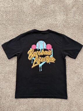 Baseball Lifestyle 101 Ice Cream Tee